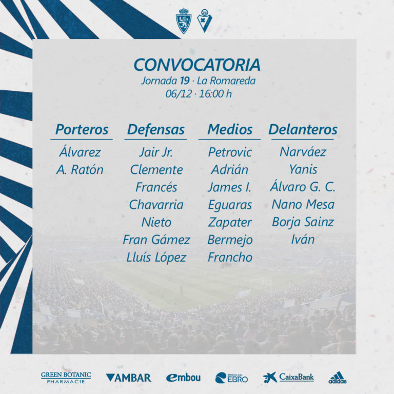 Nano Mesa, principal novedad en la convocatoria frente a la SD Eibar