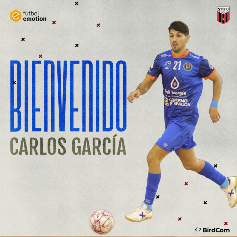 Carlos García vuelve al Fútbol Emotion Zaragoza procedente de Colo Colo Zaragoza