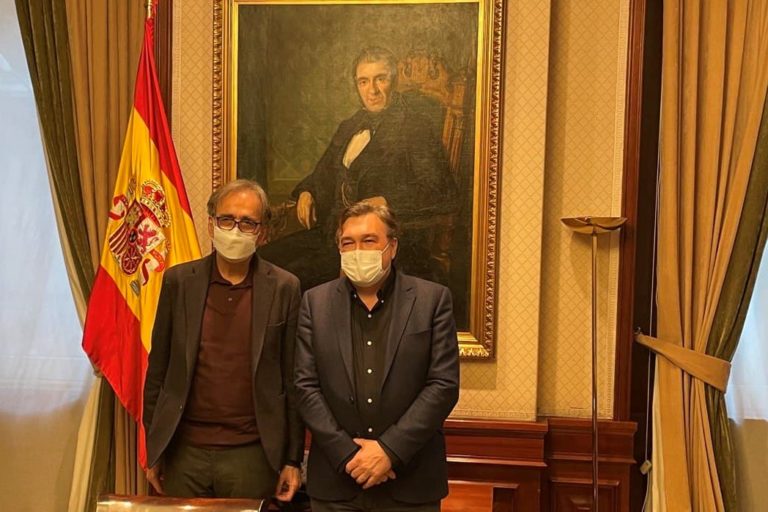 Guitarte se reúne con el nuevo Ministro de Universidades para continuar el proyecto piloto contra la despoblación
