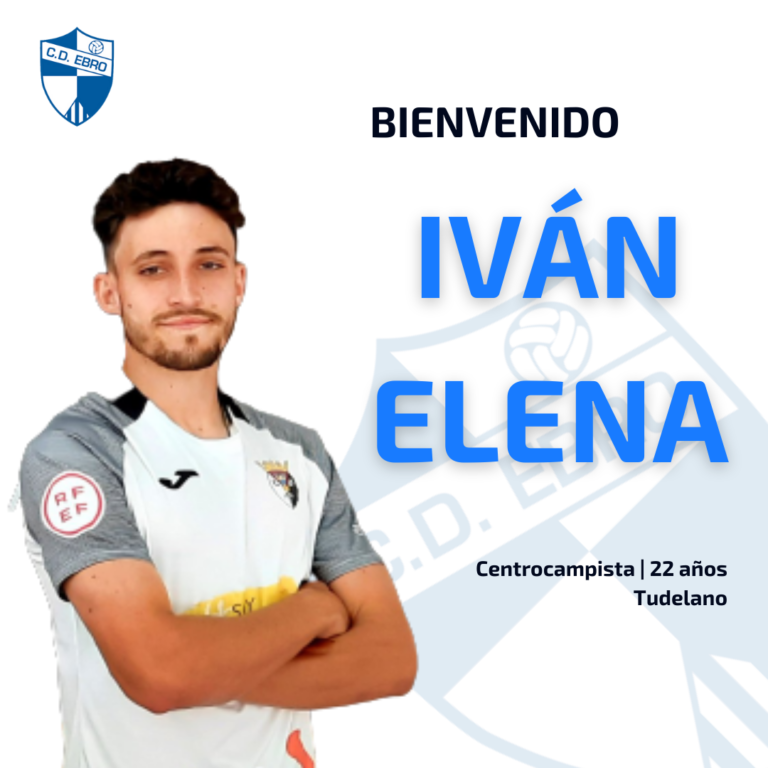 Iván Elena, polivalencia para el CD Ebro