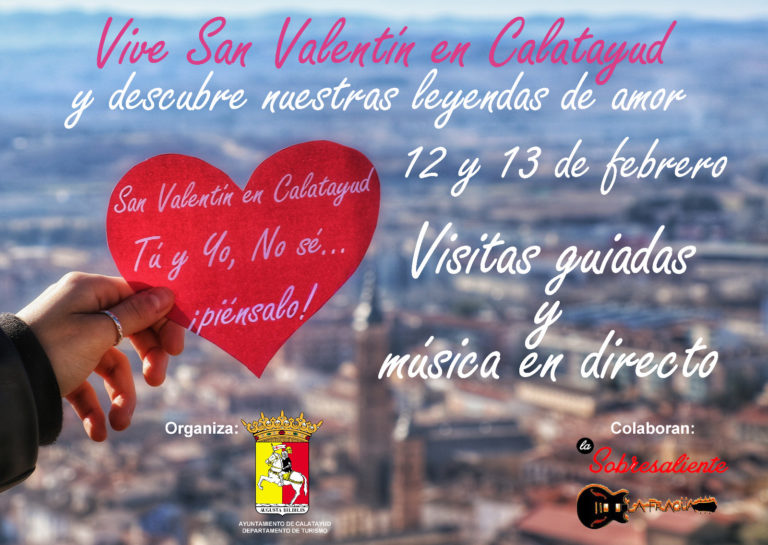 Calatayud en San Valentín: descuentos especiales, música en directo y visitas temáticas