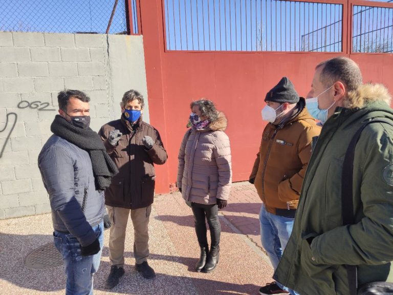 El Presidente de CHA Zaragoza se reúne con la Asociación de vecinos de Casetas