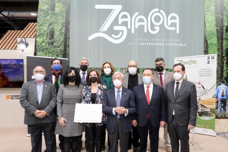 Zaragoza exhibe en FITUR 2022 su apuesta por convertirse en un referente internacional de la gastronomía sostenible