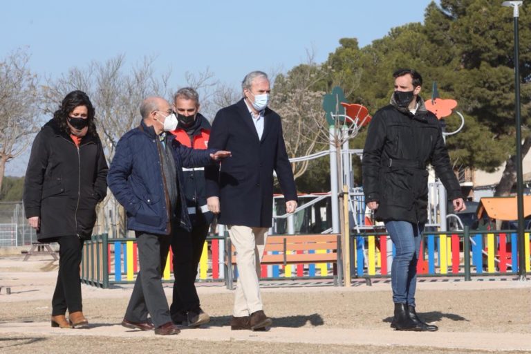 San Gregorio estrena la ampliación del parque con más árboles y un nuevo anfiteatro natural