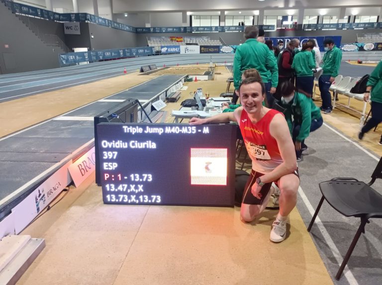 Ovidiu Ciurila y Felicea Tilea vuelven a casa con medalla europea