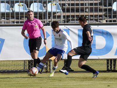 El Deportivo Aragón vence al Caspe con doblete de Raúl Rubio (2-1)