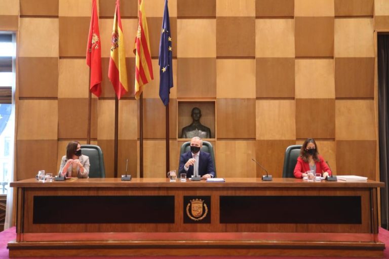 El Ayuntamiento de Zaragoza aprueba el presupuesto que asciende  a 837 millones de euros