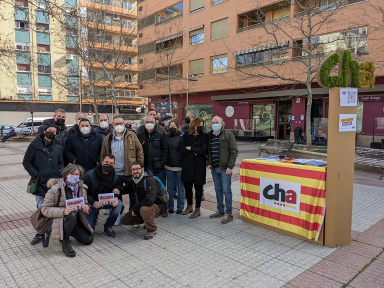 CHA retoma en San José su campaña #LaZaragozaQueQueremos para escuchar las propuestas de sus vecinos