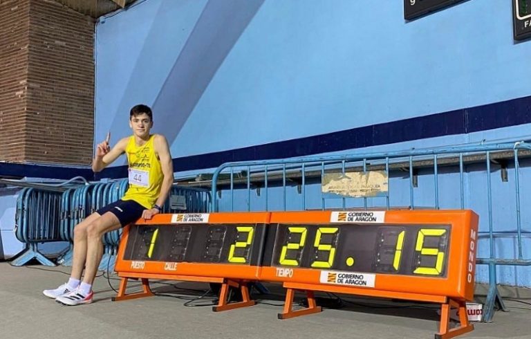Sergio del Barrio consigue la mejor marca española sub-20 de la historia en los 1.000 metros en una apasionante jornada de atletismo en el Palacio de los Deportes