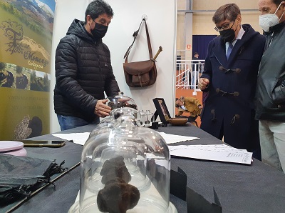 Aliaga inaugura la quinta edición de la Feria de la Trufa de Vera de Moncayo
