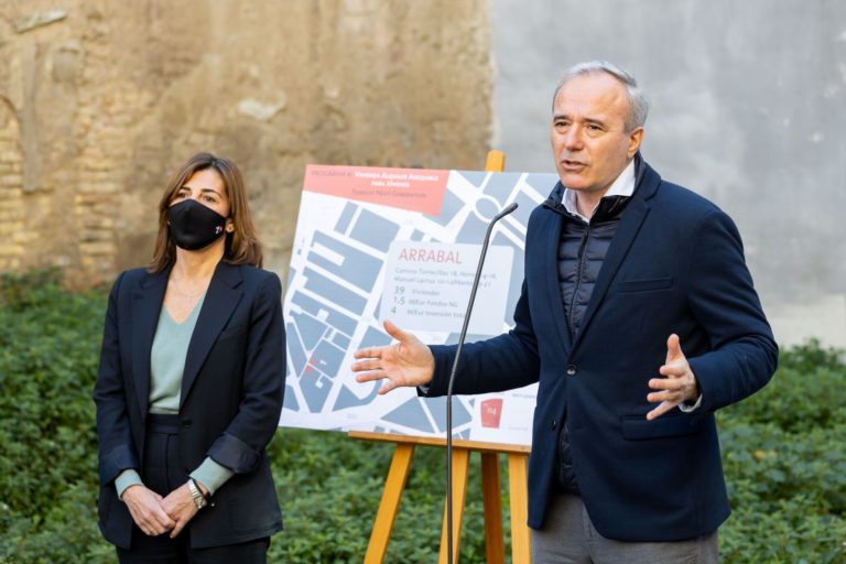 Zaragoza construirá 569 viviendas de alquiler asequible para jóvenes en los barrios de Casetas, Las Fuentes, Arrabal, Casco Histórico y Valdefierro