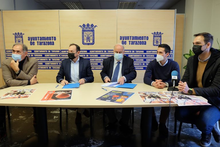 El Ayuntamiento de Tarazona y la Federación Aragonesa de Baloncesto colaboran para la promoción del baloncesto en Tarazona