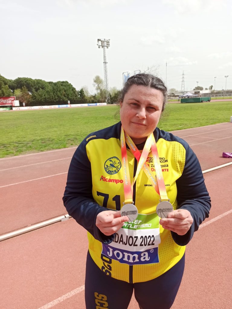 Doble medalla para Vanesa Gil