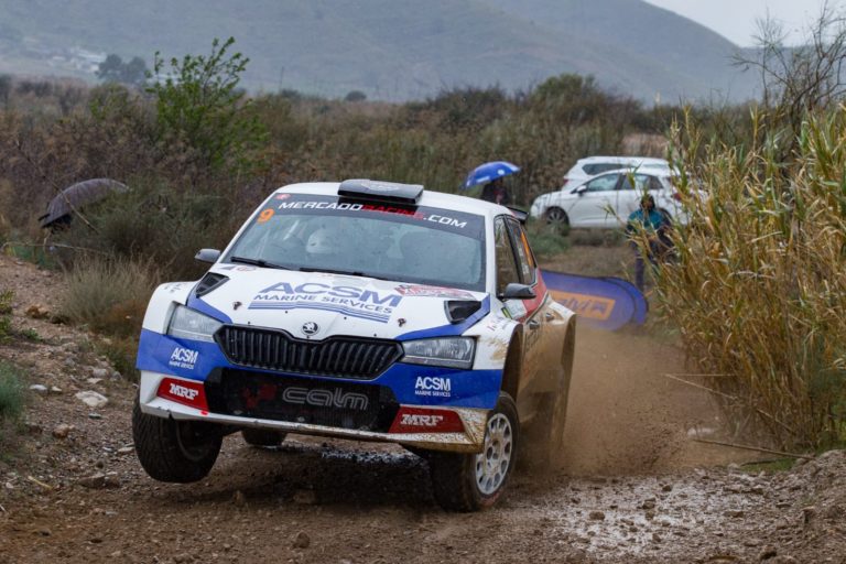 Cristian García: «Estamos satisfechos con el rally que hemos realizado»