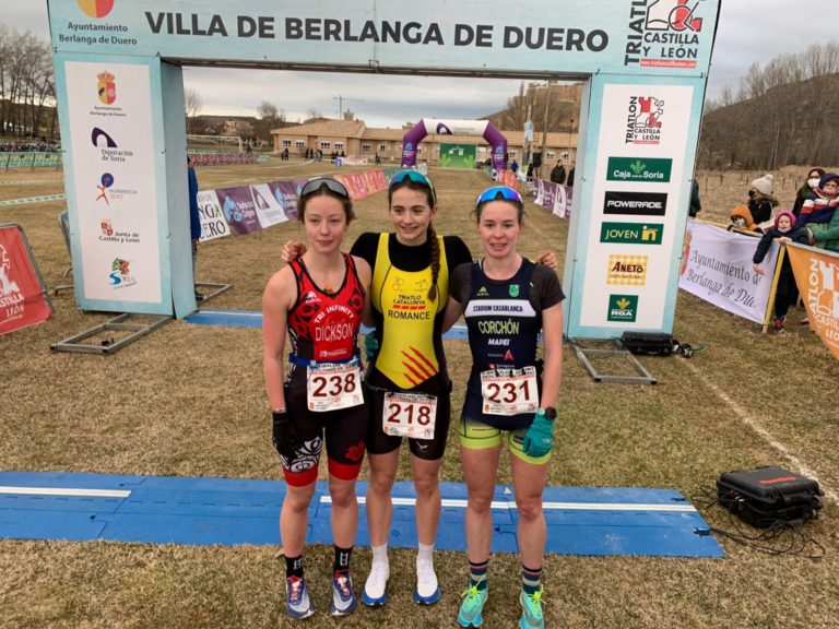 Tres aragoneses clasificados para el Campeonato de España Élite de Duatlón 2022