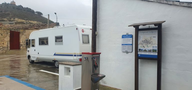La Comarca de las Cinco Villas estrena espacio de autocaravanas