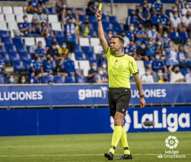 López Toca, colegiado designado para el FC Cartagena – Real Zaragoza