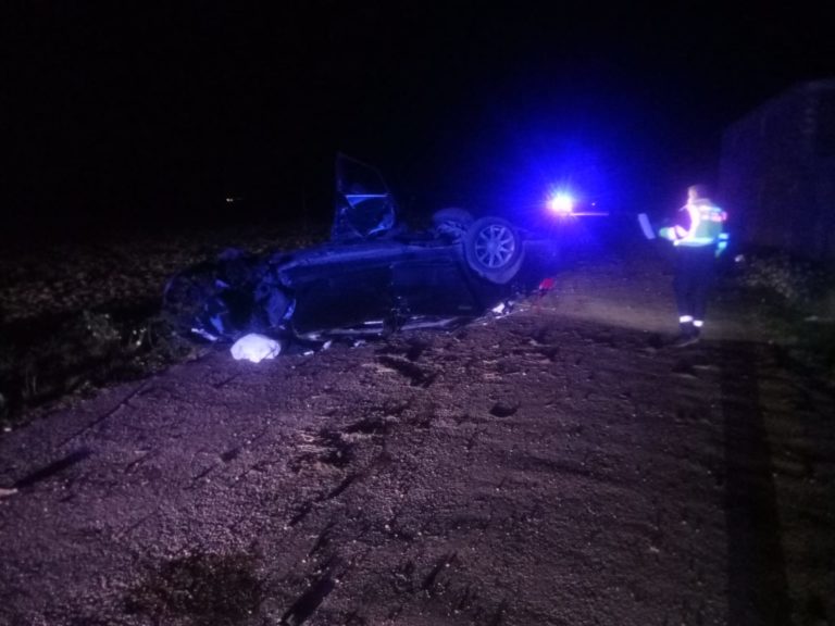 Fallece un conductor en Sariñena al salirse de la carretera