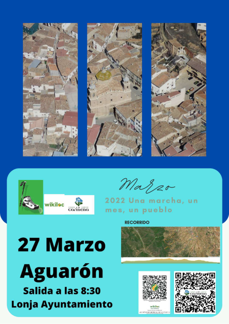 Arranca una nueva edición de «Una marcha, un pueblo, un mes» desde Aguarón