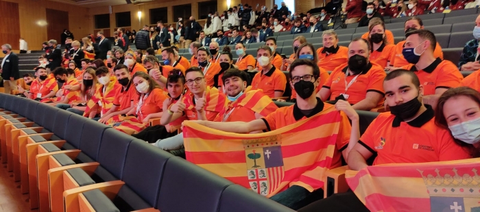Medalla para seis alumnos aragoneses de Formación profesional en la Olimpiada nacional Spainskills 2022