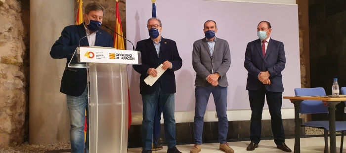 Soro detalla las inversiones en la red secundaria turolense con una inversión prevista de 13 millones de euros en 2022