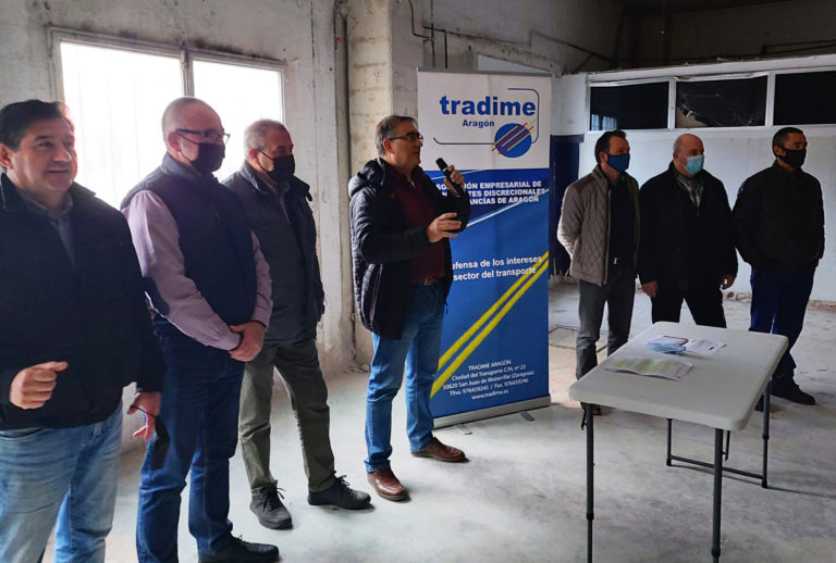 TRADIME continúa con los paros hasta que el Gobierno concrete medidas para reducir el precio del combustible
