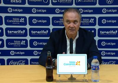 Juan Ignacio Martínez: “estoy enfadado por no llevarnos los tres puntos, Nano y Sabin han tenido el gol al final”