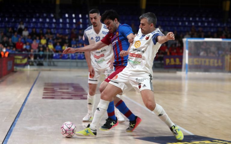 Victoria de prestigio de los de Jorge Palos frente al Barça que pone de cara la salvación (0-3)