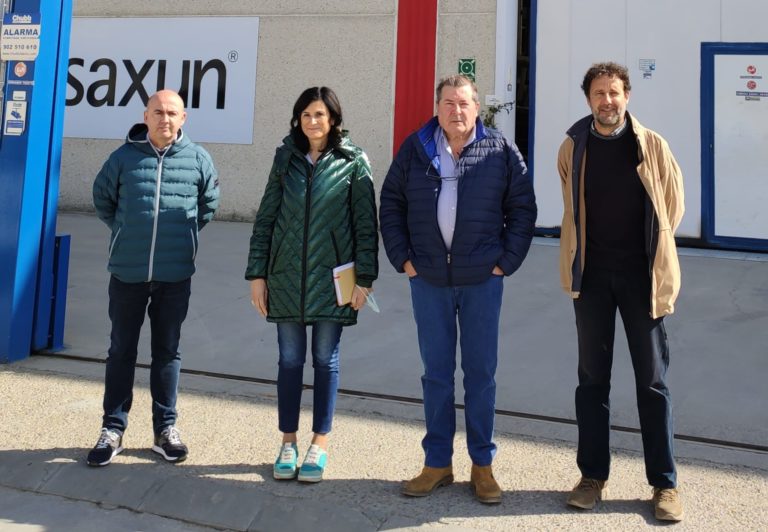 Isabel Lasobras reclama en Tauste potenciar la pequeña y mediana industria como herramienta para revitalizar el medio rural