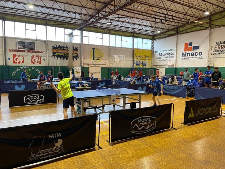 Concluye la primera fase de la Liga Monte Pinos de tenis de mesa