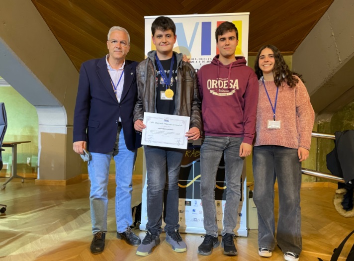 El bilbilitano Javier Badesa gana el oro para Aragón en la LVIII Olimpiada Matemática Española