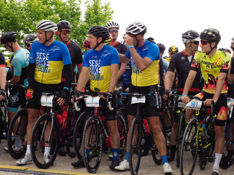 La cuarta edición de la Sesé Bike Tour recauda casi 20.000 euros que irán destinados al pueblo ucraniano