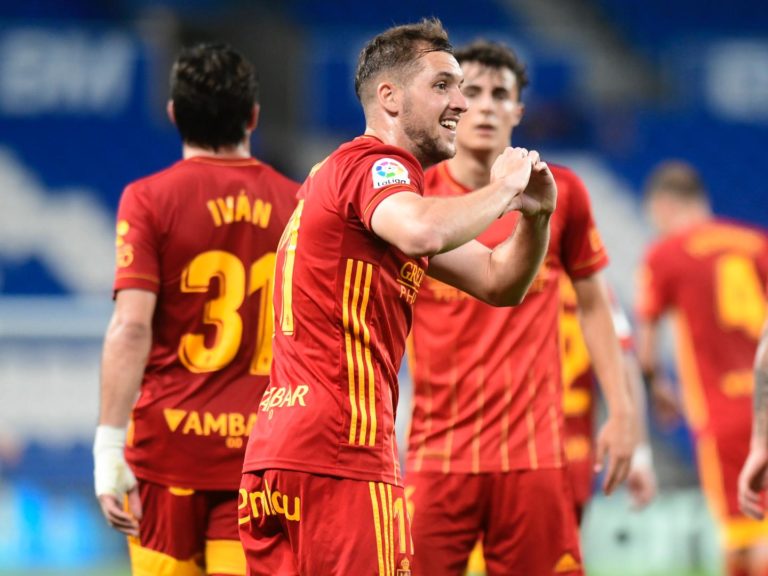 Iván Azón y Valentín Vada finalizan como máximos goleadores del equipo con siete dianas