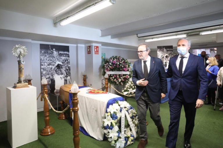 El alcalde Azcón propone que Zaragoza le conceda la Medalla de Oro a José Luis Violeta a título póstumo