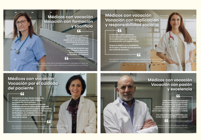 El Colegio de Médicos de Zaragoza lanza una campaña para poner en valor al médico y sus aptitudes