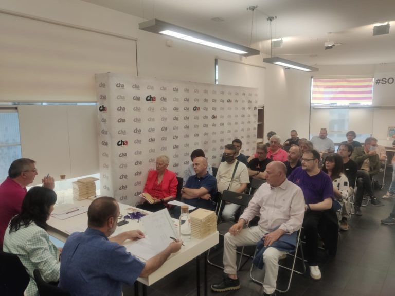CHA quiere volver con fuerza a municipios y comarcas en 2023