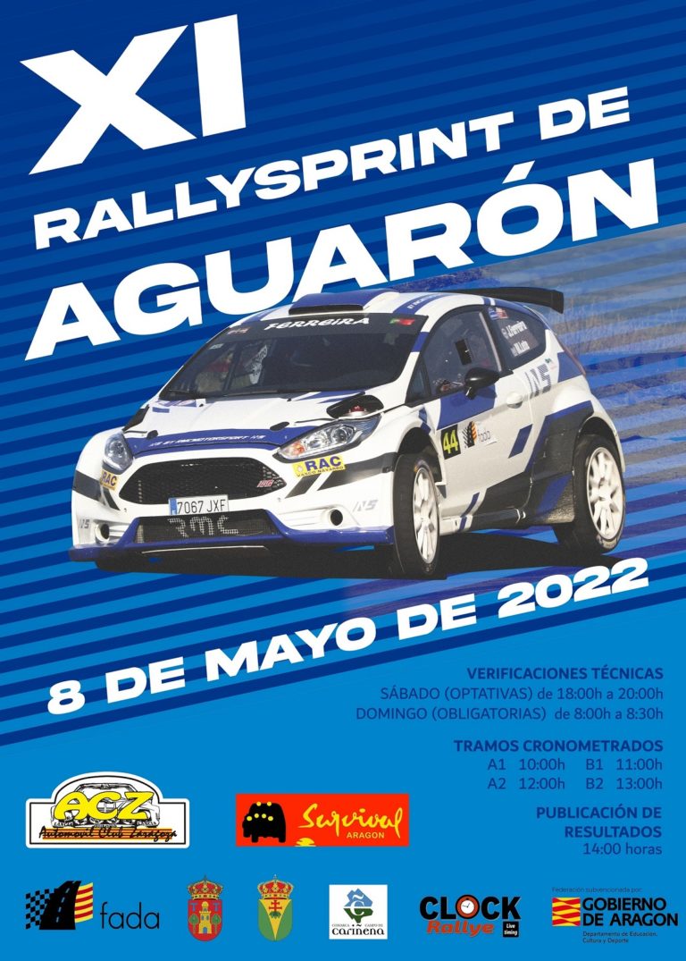 Vuelve tras nueve años fuera del calendario automovilístico aragonés el Rallysprint de Aguarón