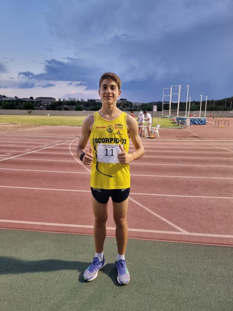Pablo Zárate sigue batiendo records