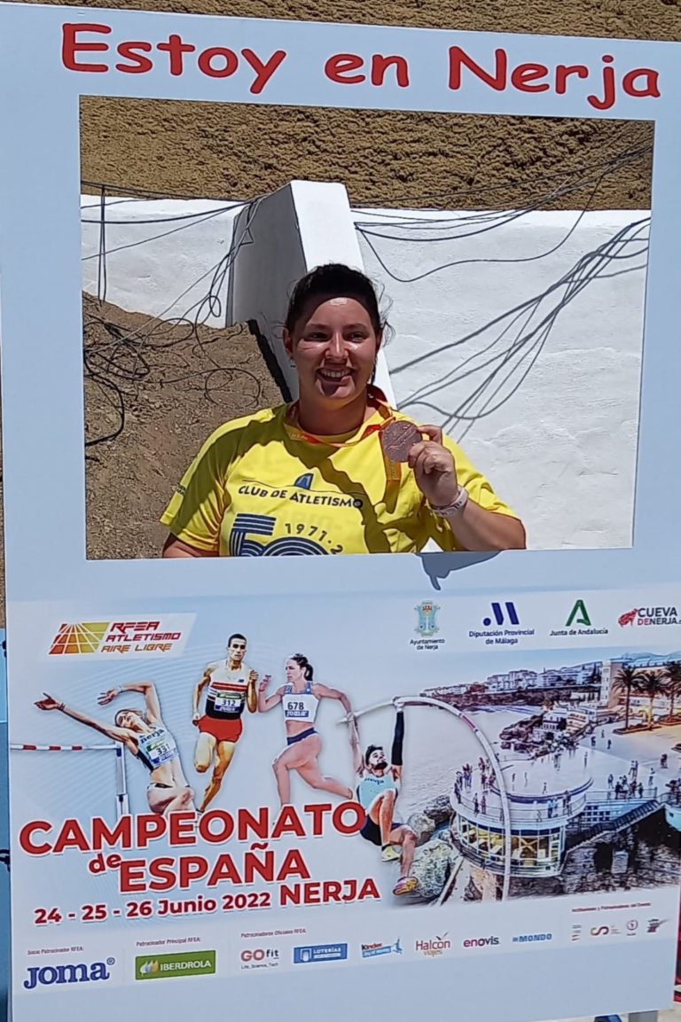 Natalia Sánchez vuelve al podio