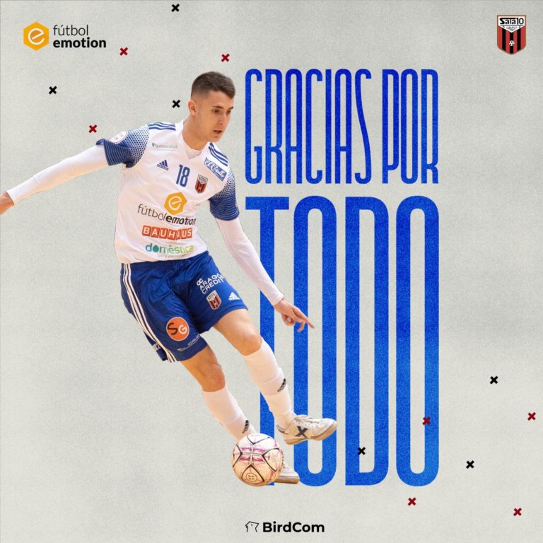 Sergio Barona acaba su contrato con Fútbol Emotion Zaragoza