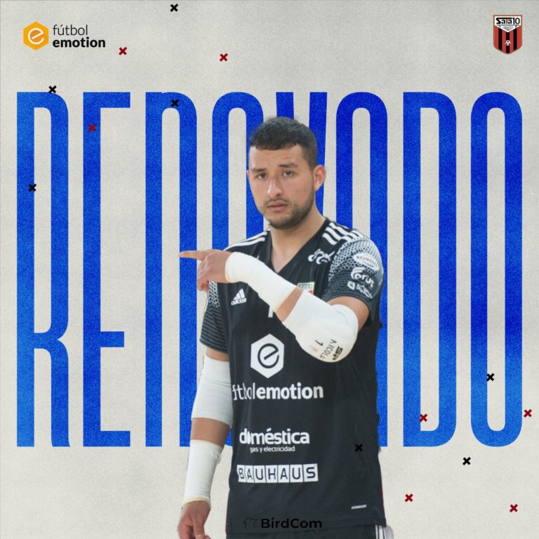 Dani Álvarez continuará junto a Iván Bernad en la portería del Fútbol Emotion Zaragoza