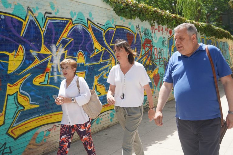 El PSOE en Zaragoza denuncia  falta de iluminación en el Parque Delicias