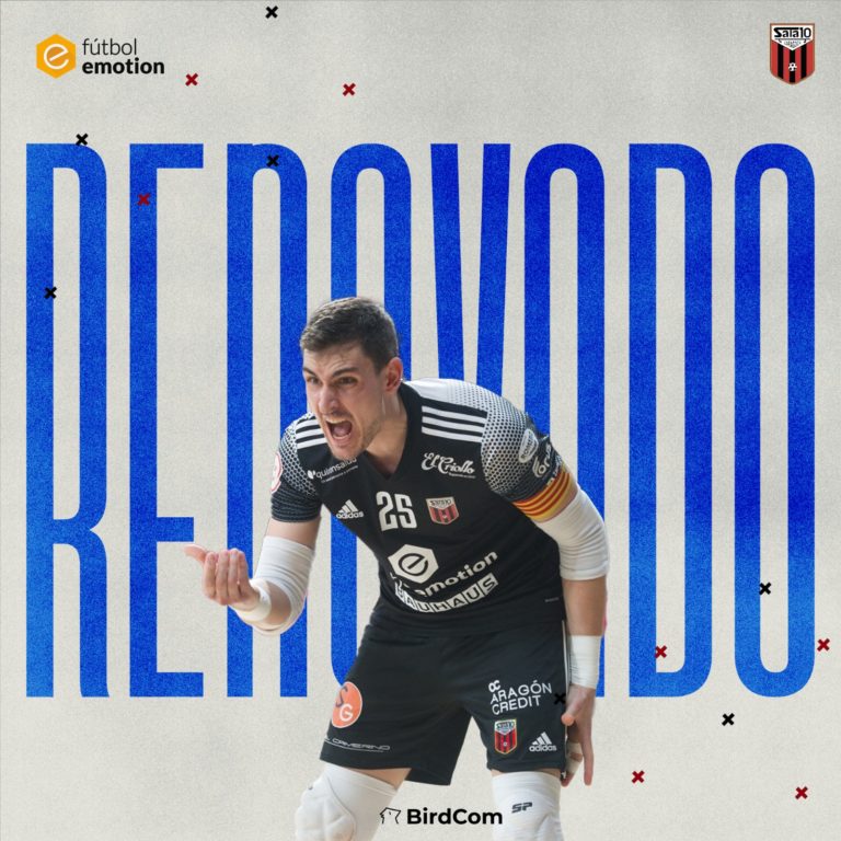 Fútbol Emotion Zaragoza retiene a su pieza clave