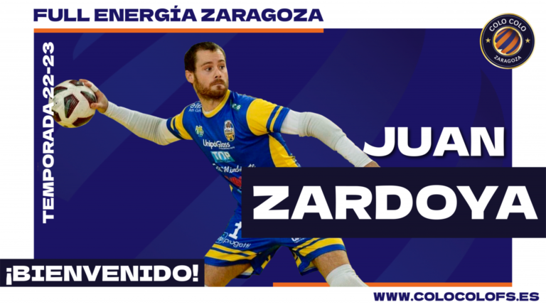 Juan Zardoya se convierte en la primera incorporación para la próxima temporada en Colo Colo Zaragoza