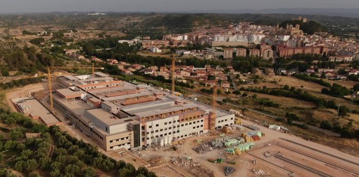 Las obras del futuro Hospital de Alcañiz superan el 34% de ejecución y mantienen los plazos previstos