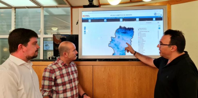 Aragón estrena un Altas Climático digital con más de 150.000 datos descargables