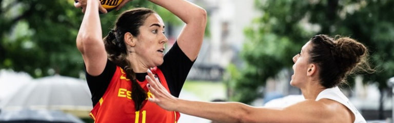 Vega Gimeno y Leonie Fiebich finalizan su participación en el Mundial 3×3 entre las diez primeras selecciones del ránking