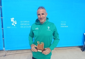 Fernando Aláez, mejor nadador del Campeonato de Cataluña «Open Máster»