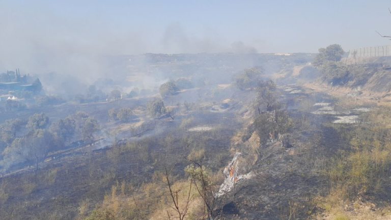 Aragón en riesgo extremo con siete incendios en las últimas 24 horas