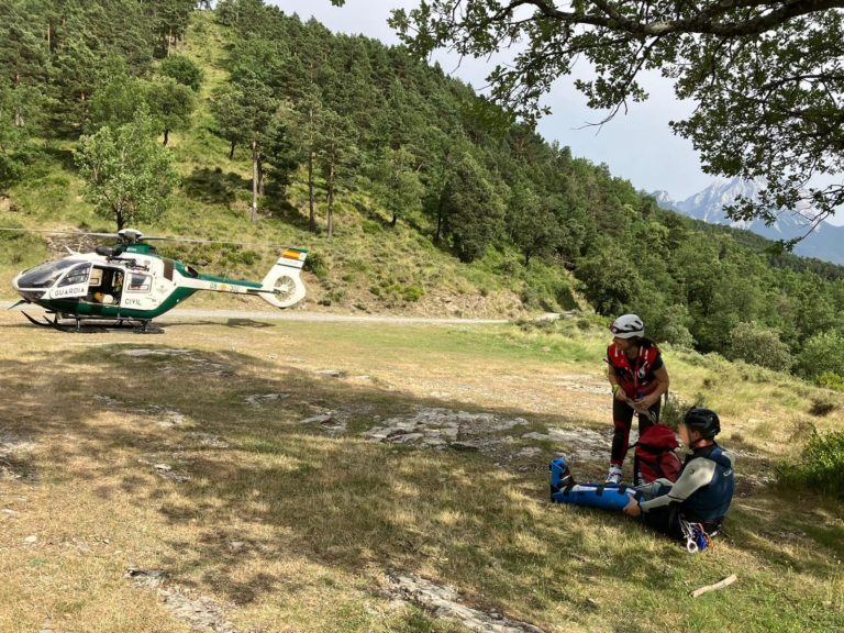 El fin de semana deja media docena de rescates en los Pirineos